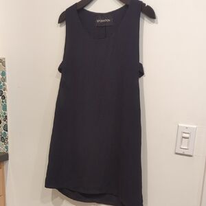 Reformation Navy Mini Dress